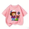 Cool Children Short Sleeve Tee Stylish Stranger Things Crew Neck Fashion Street Summer Casual Tops For Kids 3 14Y