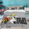 Cowboy Horseback Luke 3pcs Bedding Set,Including 1pc Duvet Cover And 2pcs Pillowcases Perfect Gift for Christmas,Ideal for Bedroom, Dormitory