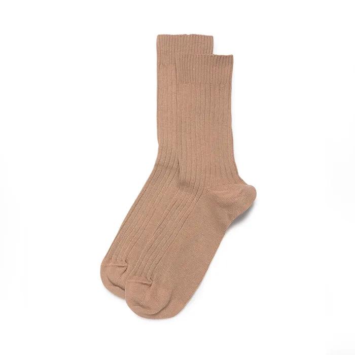 (W) Bass Range RIB ANKLE SOCKS - Oral (KARS-CR-000)
