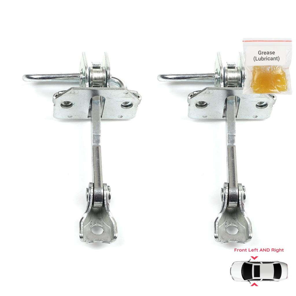 BDP1282-1 2 Pieces Front Door Hinge Stop Check Strap Limiter for Fiat Idea Lancia Musa 350 2004-2012 51795854