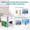 K6 Laser Engraver Logo Marker Machine for Household Woodwork Marking Machine Support Wireless BT Mobile Phone App