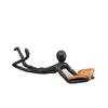 Creative Reader Figure Ornaments Vintage Metal Human Body Sculptures Handicrafts Living Room Office Bar Cabinet Figure Ornaments