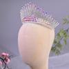Luxury Zinc Zinc Alloy Princess Crown Elegant Bridal Headwear Rhinestone Diadem  Photography Props