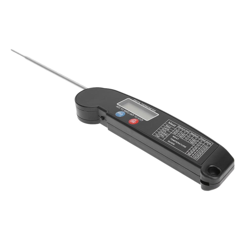 Thermometer Digital Sofortlese Fleischthermometer Lebensmittel Kochtemperaturtester mit Drehbar