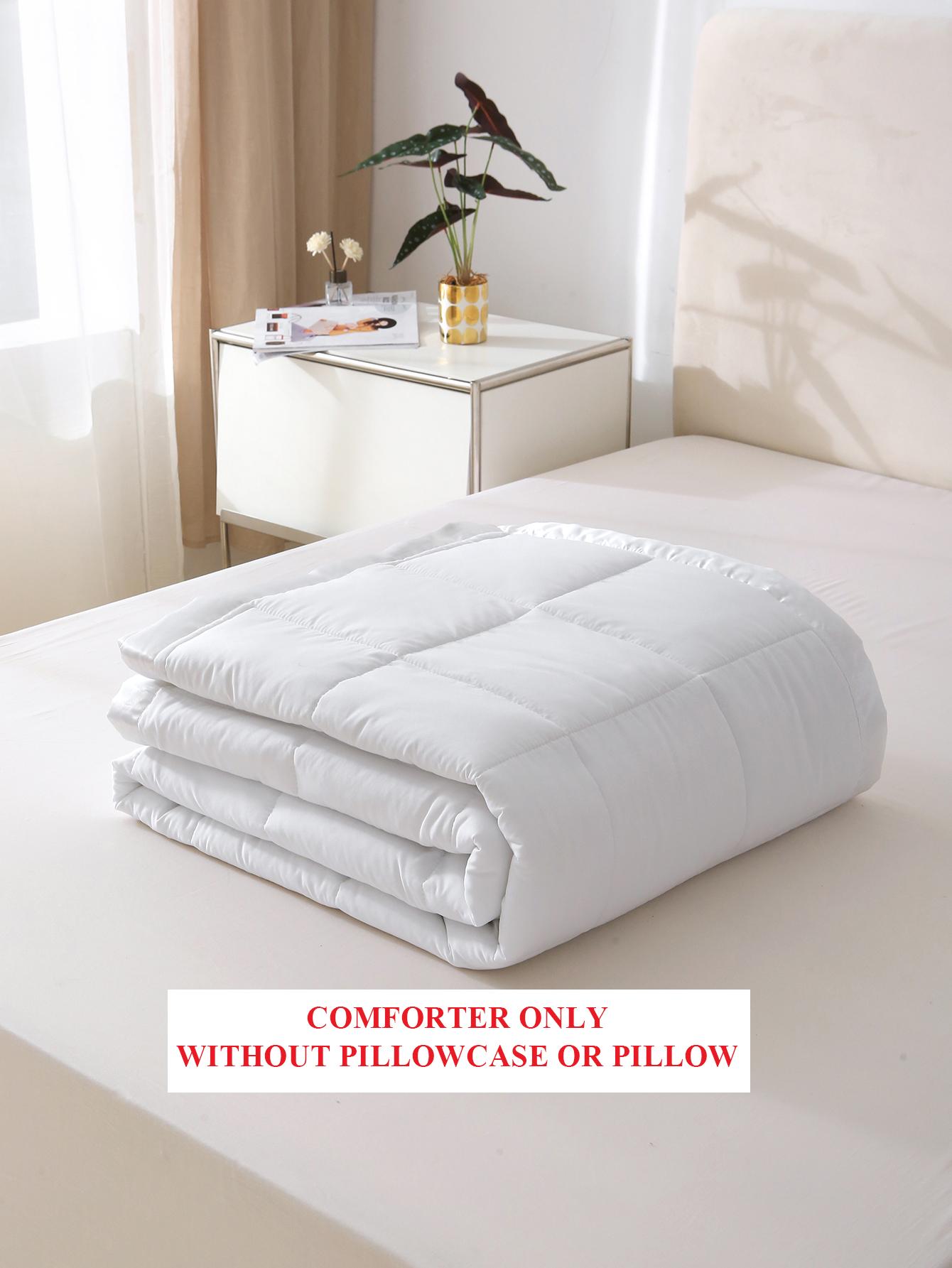 

Белое Пуховое Альтернативное Одеяло-Вставка Стеганые Всесезонные Одеяла Двуспальное Одеяло Летнее Охлаждающее Одеяло для Кровати Королевский Размер Twin&Comforter Only белый