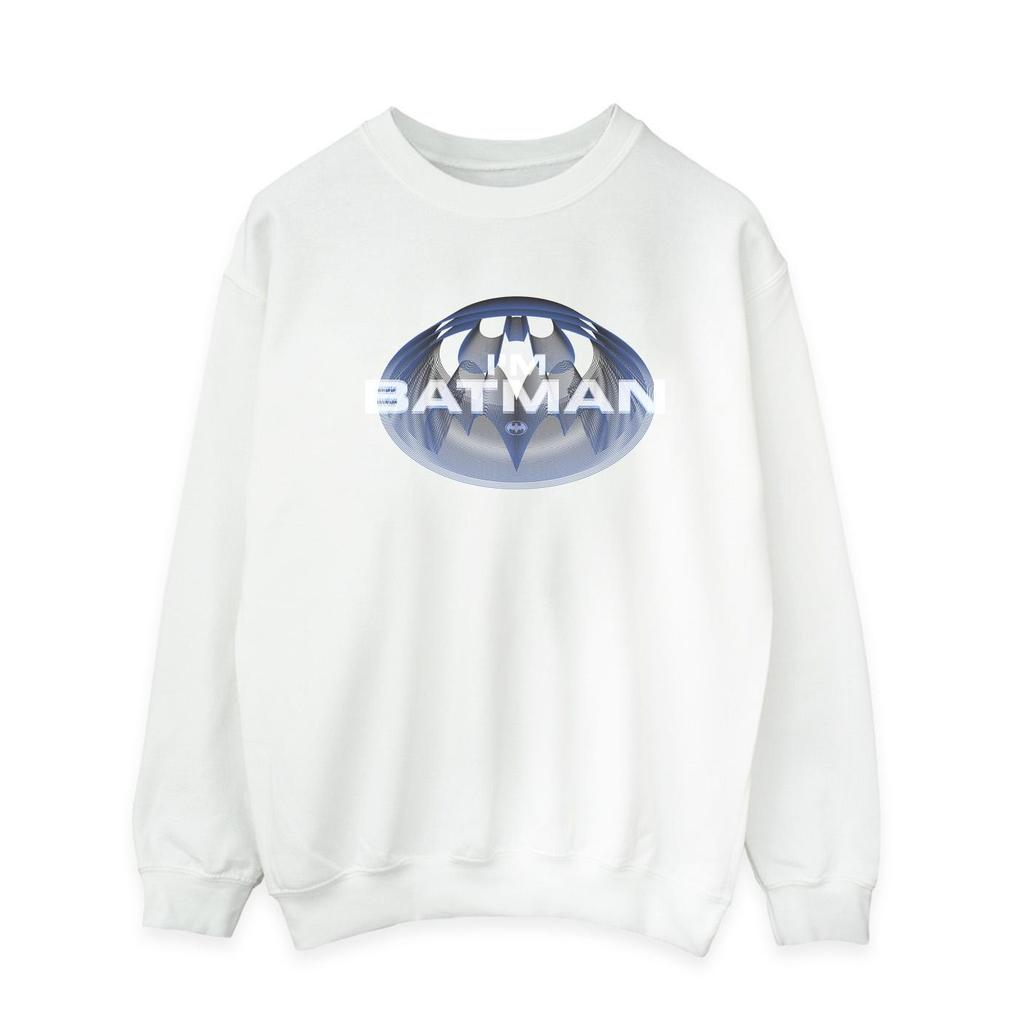 DC Comics Mens The Flash I´m Batman Sweatshirt
