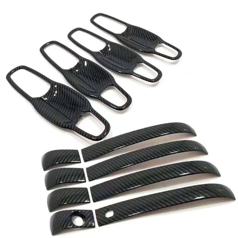 Carbon Fiber Door Handle and Bowl Protector for 11-22 Jeep Grand Cherokee
