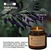 Les bougies parfumées offrent un arôme longue durée pour favoriser le sommeil.. Lumière Romantique pour Chambre à Coucher Ornements Parfumés aux Huiles Essentielles