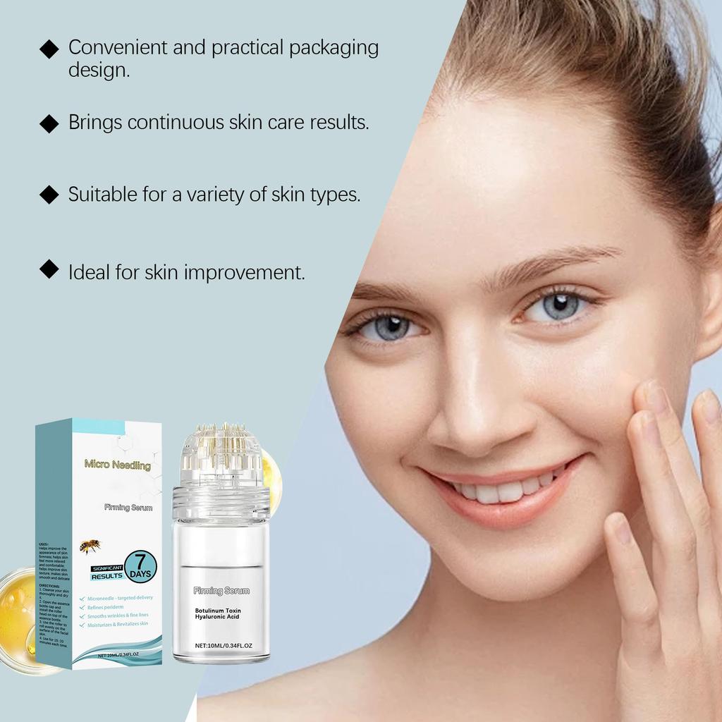 Micro Needle Firming Liquid Enhances Skin Firmness , Improves Texture , And Daily Skin Care Lotion ,10ML