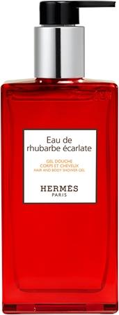 

Гель для душа HERMÈS Le Bain Eau de Rhubarbe Scarlet для тела и волос TU прозрачный