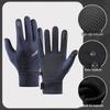 Men's Winter Touchscreen Cycling Gloves: Warm, Windproof, Waterproof, Velvet-Lined for Outdoor Electric Car Use.