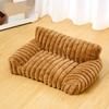Cat Nest Winter Warm Dog Sofa Nest All Seasons Universal Pet Nest Cushion Straight Rabbit Hair Sofa Bed
