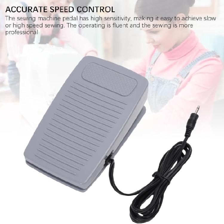 Professional Sewing Foot Control Pedal C-9002 Plastic Sewing Pedal Controller with Cord for Precise Speed Adjustment