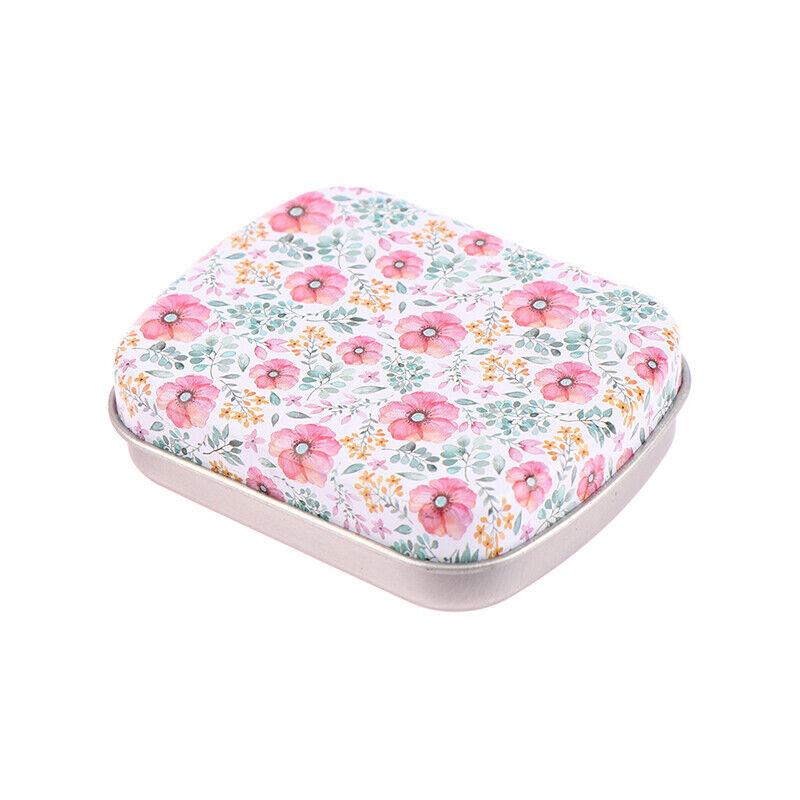 Hinged Tins Portable Storage Rectangle Empty Box Mini Small Metal Mini Skater