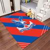 Crystal Palace FC Logo Carpet suitable as a non-slip mat for the living room or bedroom sofa