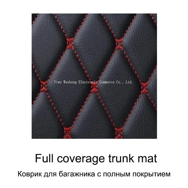Full Coverage Car Trunk Mats for Dodge Challenger 2015-2020 JOURNEY 2009-2015 Caliber Interior Details Car Accessories