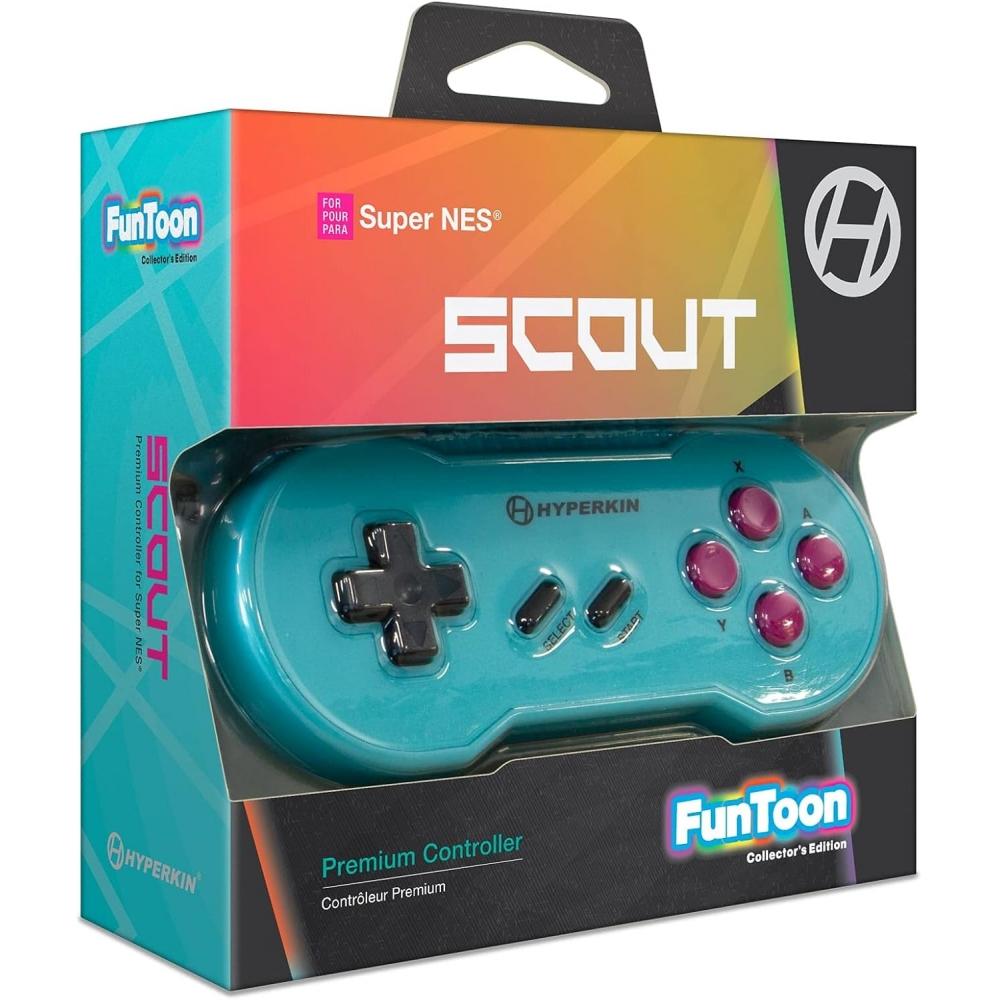 Hyperkin Premium Hyper Beach Snes Sfc Controller Scout