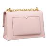 Michael Kors Mk Cece Classic Solid Color Vintage Chain Gold Buckle Flap Polyester Crossbody Shoulder Bag Medium Women Bags 35F2G0EF8O-POWDER-BLUSH
