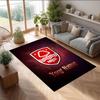 Nottingham Forest FC Bedruckter Kristall-Samtteppich Rutschfester Kristall-Samtteppich Für Sofa Schlafzimmer Innenbereich Heimdekoration