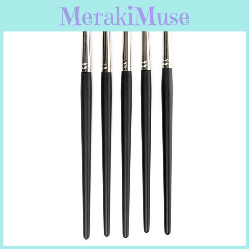 Composite Dental Adhesive Resin Cement Tooth Silicone Brush Pen 5 Pcs