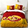 Galatasaray 3-teiliges Set Perfekt für das Schlafzimmer Gemütliches Bettwäsche-Set enthält einen Bettbezug und zwei Kissenbezüge Ideales Geburtstags- oder Weihnachtsgeschenk