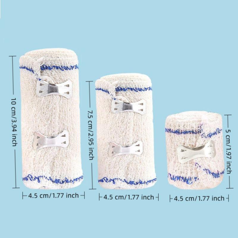 1 Rolls Premium Elastic Bandage Wrap With Hook & Loop Fasteners At Both Ends Reusable Bandages For Waist Legs Elbow & Knee Wrap