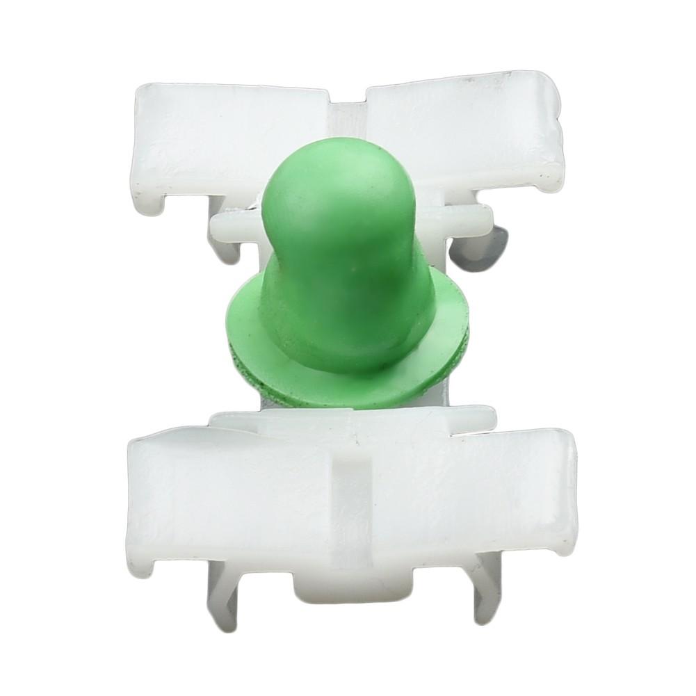 20x Car Exterior Door And Side Moulding Trim Clips Plastic 31*20mm For BMW E36 E46 323 325 328 330 White+Green Car Accessories Interior Mirrors 6