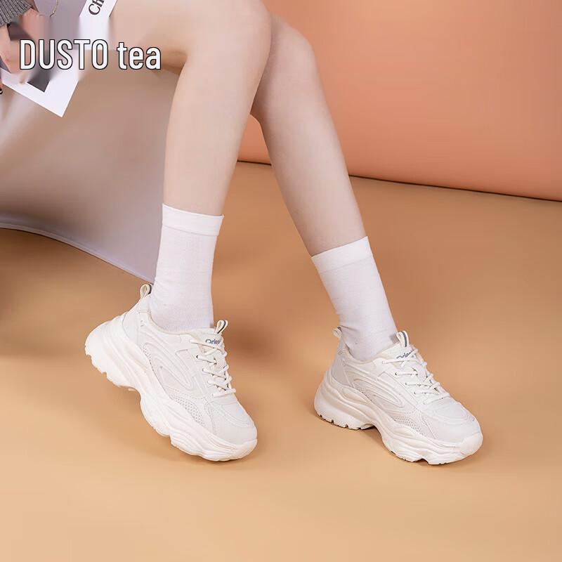 Dadao Women s Thick-Sole Casual Dad Sneakers 40