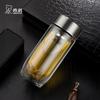 Xinuo Double-Wall Glass Tea & Water Bottle