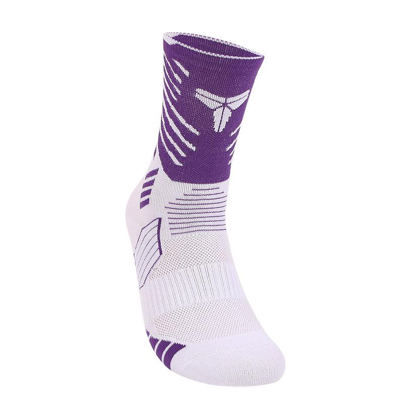 2023 Men's Elite High Tube Basketball Socks - Spring/Summer Mid-Calf Trend, Combed Cotton