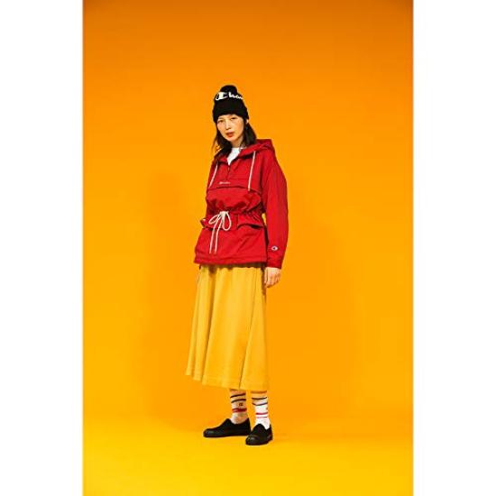 Champion Anorak Jacket Deep Size L Size CW-Q605 Women's Red, (Japan L)