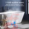 Tuya ZigBee Flood Sensor Water Leakage Detector Water Tank Full Alert Overflow Security Alarm System Smart App Remote Control