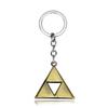 The Legend of Zeldas Pendant Keyring for Men Women Vintage Triforce Triangle Amulet Key Chain Cosplay Party Jewelry Gifts