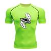 Men's Quick Dry Compression Workout T-Shirt, Steampunk Clock