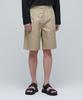 Cotton Gurkha Shorts [Beige]