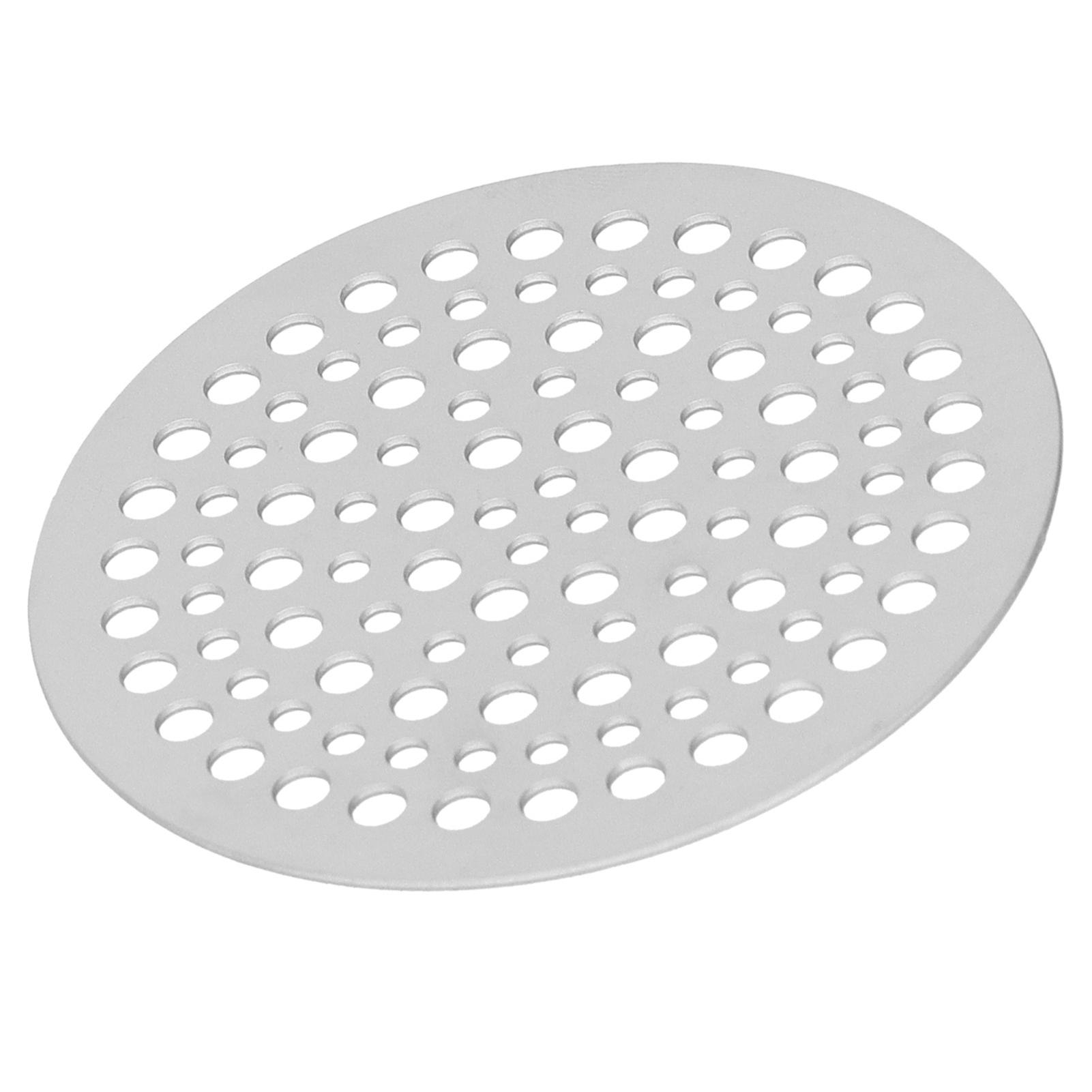 

Floor Drain Filter Stainless Steel Round Drainage Shower Strainer Mesh Piece Anti Blocking(82mm )