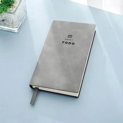 A6 Portable Work Notebook College Student Time Management Self-disciplined Clock Schedule TO DO LIST Notepad Office Stationery