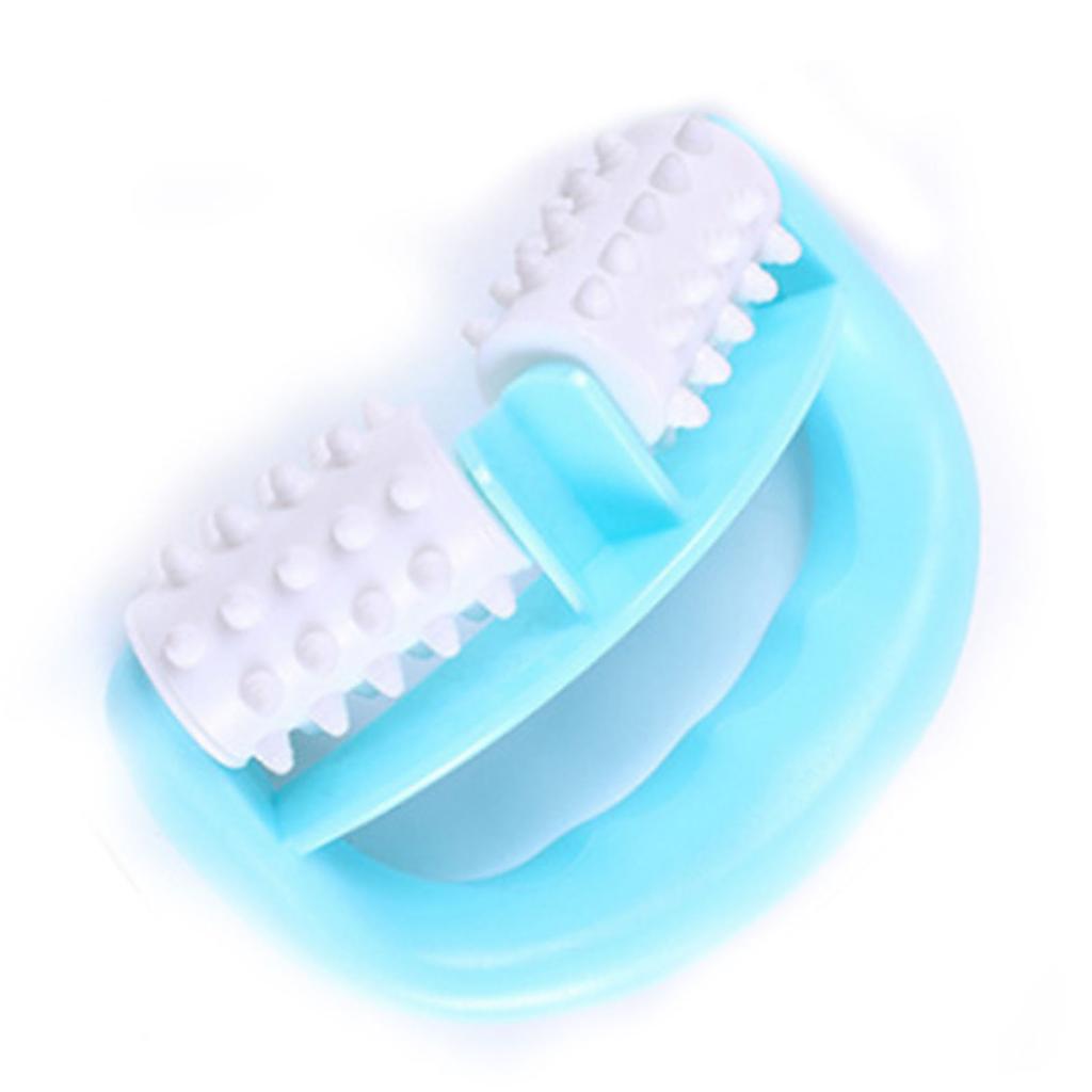 Fascia Release Massage Roller Manual Deep Tissue Massage Tool with 2 Rollers for Neck Shoulder Legs