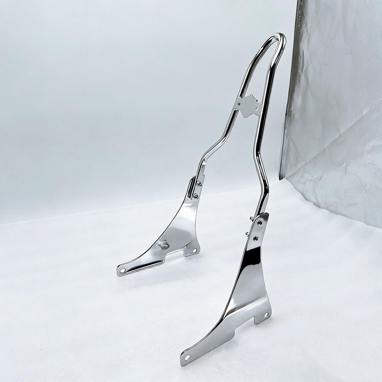 Stainless Steel Rear Backrest Tail Wing for Xinyuan Zhuai 1200 Electroplated Chrome [Export Quality]