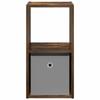 Nightstand 2 pcs Smoked Oak 30.5 x 27 x 59.5 cm