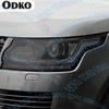 Car Headlight Protective Film Smoked Black Tint Wrap Vinyl Transparent TPU Protective  For Range Rover Vogue L405 2013-
