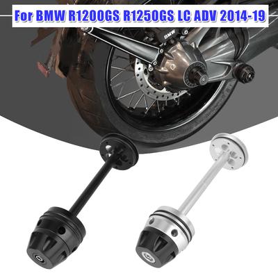 Motorcycle Rear Wheel Axle Fork Crash Protector For BMW R1200GS R1250GS LC ADV RT RS 2014-19 Slider Stand Falling Protection