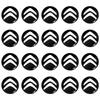 14mm Car Key Emblem Stickers Auto Control Key Logo Accessories For Citroen C1 C2 C3 C4 C5 C6 C8 C4L DS3 DS4 DS5 DS5LS DS6