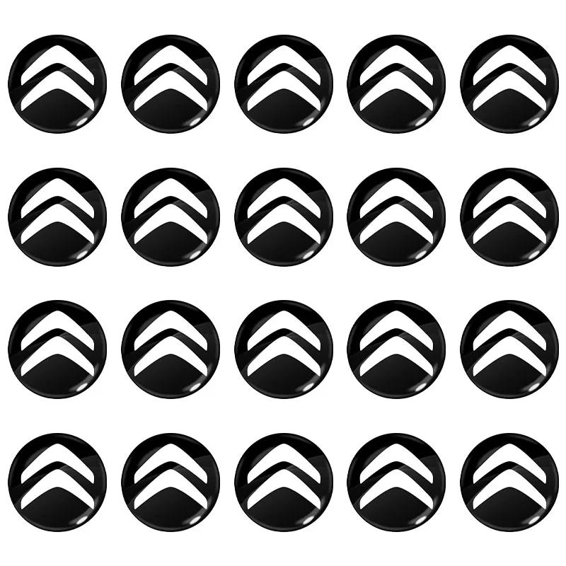 14mm Car Key Emblem Stickers Auto Control Key Logo Accessories For Citroen C1 C2 C3 C4 C5 C6 C8 C4L DS3 DS4 DS5 DS5LS DS6