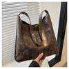 Vintage Pattern Letter Large Capacity Women Tote Bag For Fashion Enthusiasts