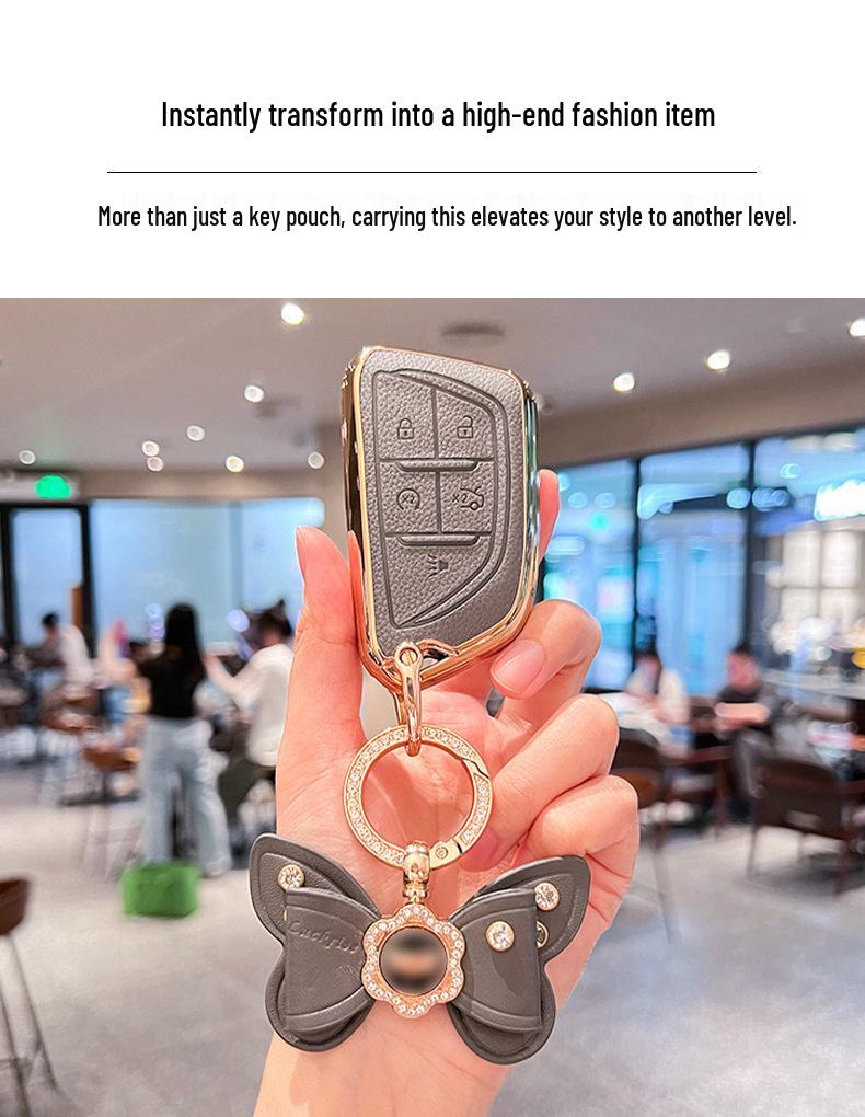 Cadillac CT5/CT6/XT5/XT4/XTS Key Cover & Bag for Women