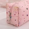 Shining Star Print Pen Bag Large Capacity Stationery Bag Durable Pencil Pouch  Gift