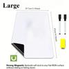 Erasable flexible label refrigerator magnet whiteboard dry wiping board refrigerator sticker kitchen memo grocery list A3/A4/A5