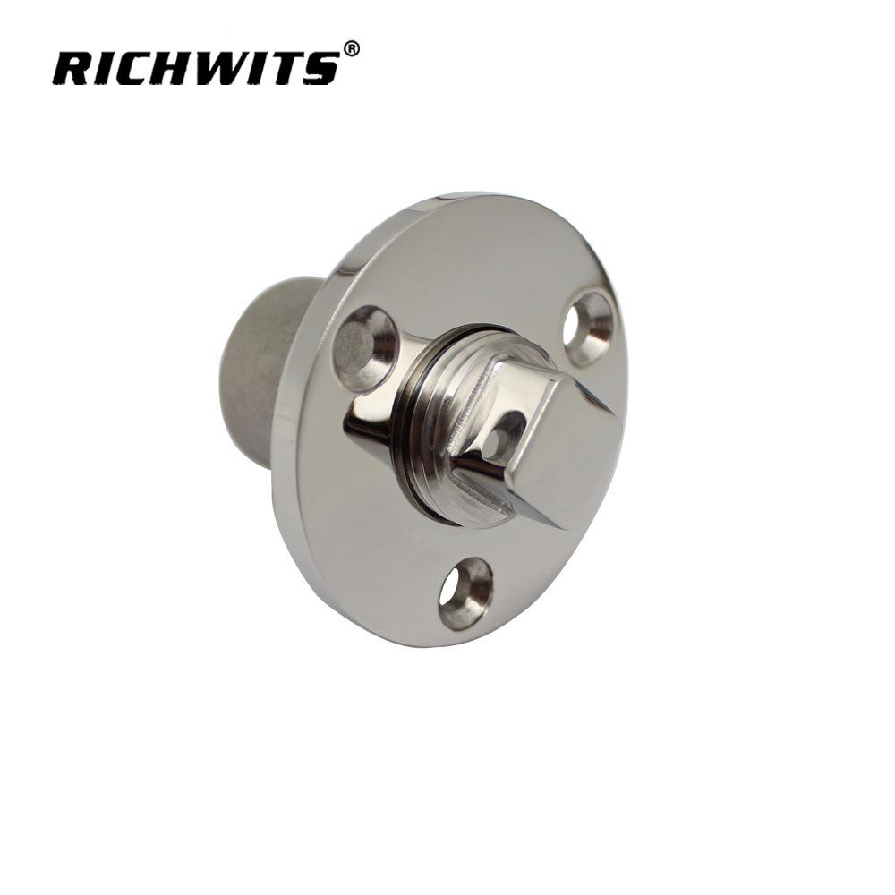 316 Paslanmaz Çelik Yat Kabin Drenaj Tıpa Vanası