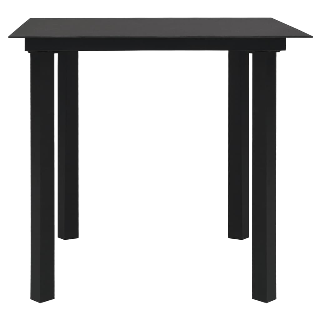 Vidaxl 5-Częściowy Zestaw Mebli Ogrodowych, Czarny, Rattan Pvc